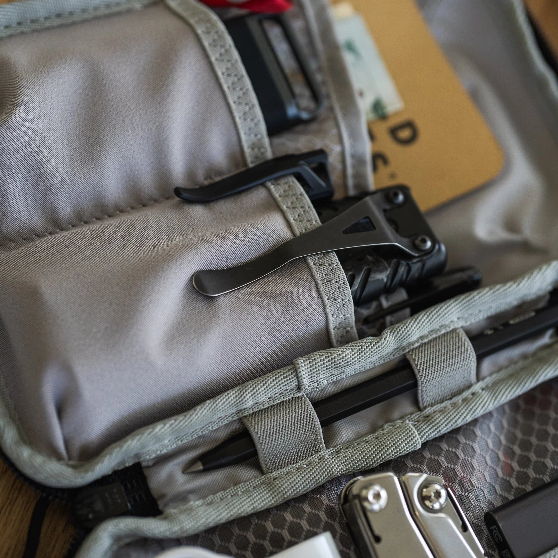 Vertx Urban Ghost Utility Pouch mesh storage pockets