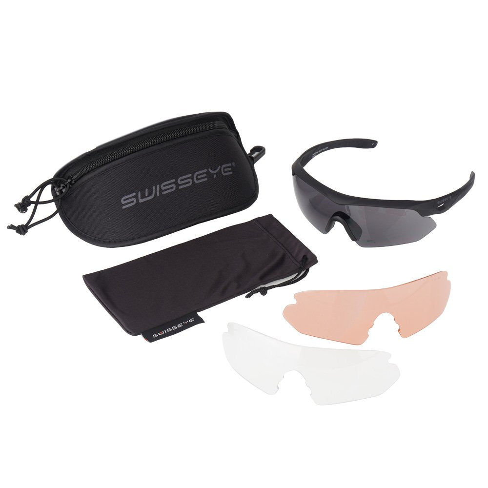 set of Swisseye nighthawk safety glasses