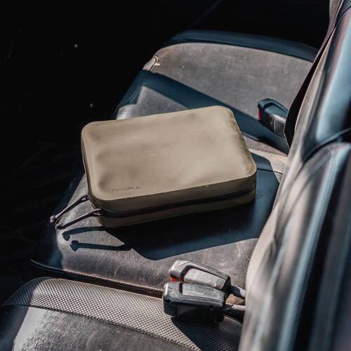 Magpul DAKA Large Organizer Pouch on car seat