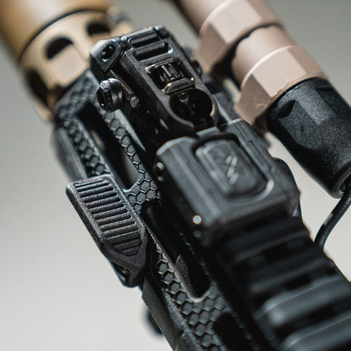 Magpul M-LOK Thumb Shelf Black compact rifle hand stop and thumb reference point