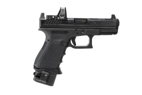 Strike Industries Aluminum Extended Magazine Plate for Glock on glock